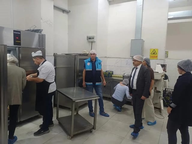 Nazilli'de Yemekhaneli Kurumlar Tarım ve Sağlık Ekiplerince Denetlendi
