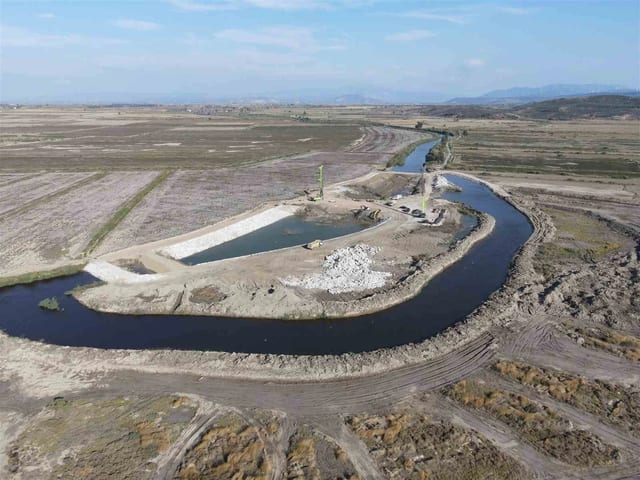 Söke'de 440 Milyon TL'lik Regülatör, Tarım Arazilerini Tuzlanmadan Koruyacak