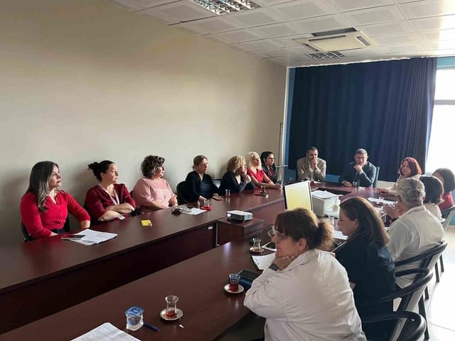 Söke Devlet Hastanesi'nde Çalışan Sağlığı ve İş Güvenliği Toplantısı Yapıldı